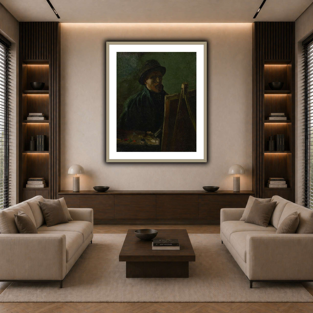 Zelfportret_als_schilder dark neutral-living room