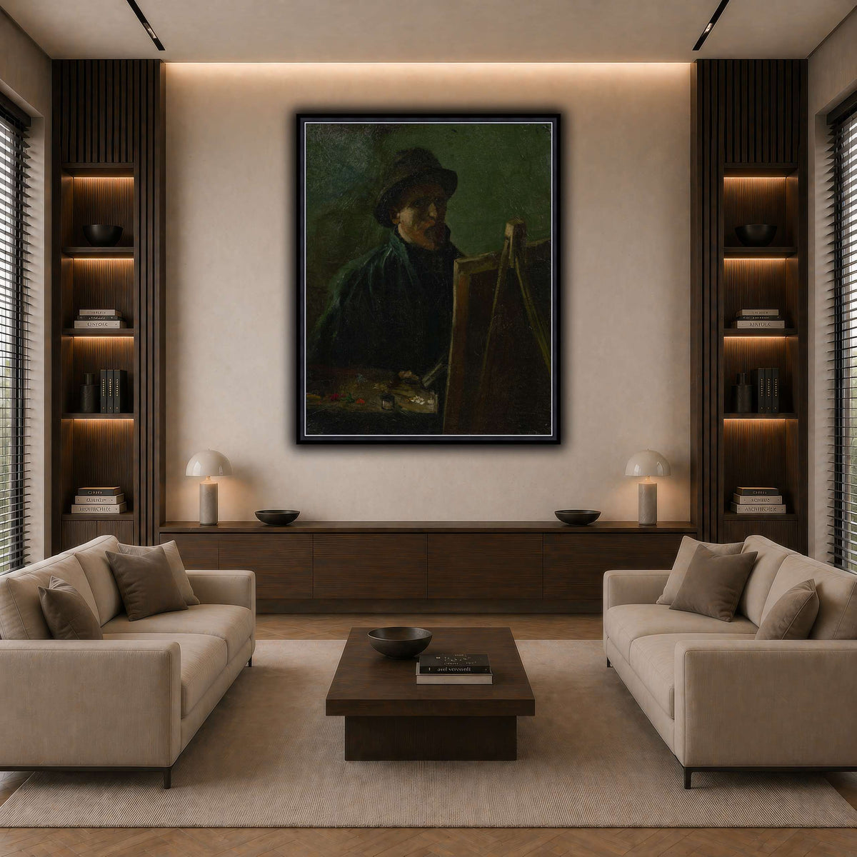Zelfportret_als_schilder dark neutral-living room