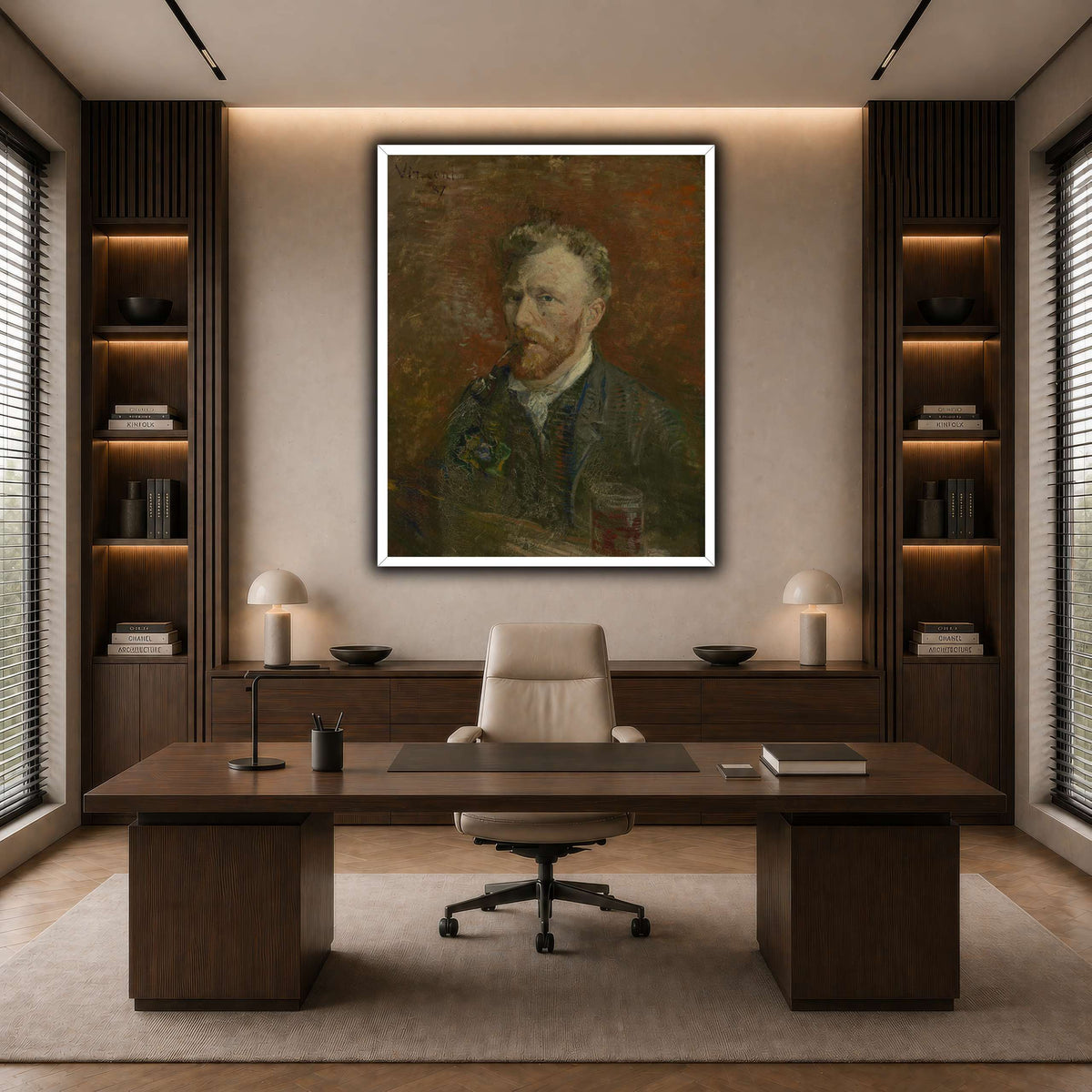 Zelfportret_met_glas dark neutral-office