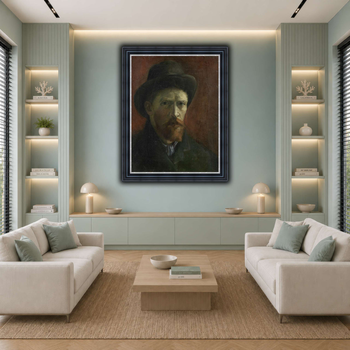 Zelfportret_met_vilthoed_-_s0162V1962 cool-living room