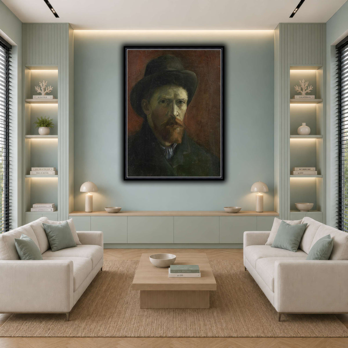 Zelfportret_met_vilthoed_-_s0162V1962 cool-living room