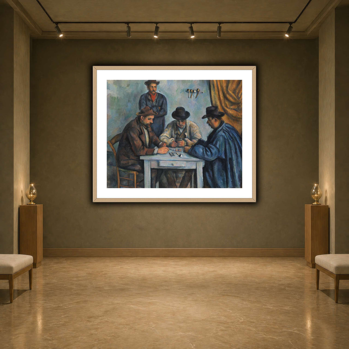 card players _Paul_Cezanne earth-agallery