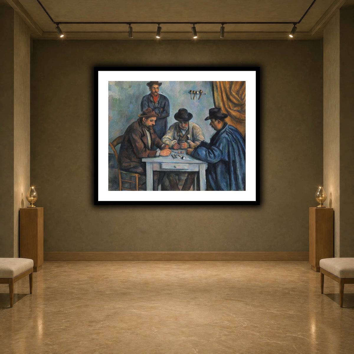 card players _Paul_Cezanne earth-agallery