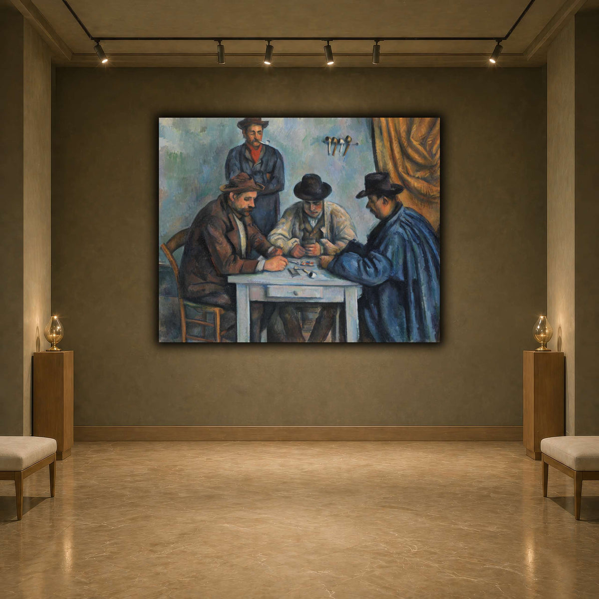 card players _Paul_Cezanne earth-agallery