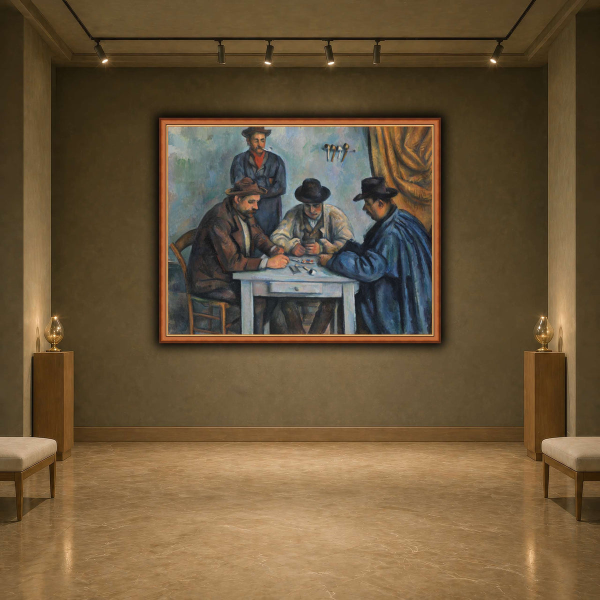 card players _Paul_Cezanne earth-agallery