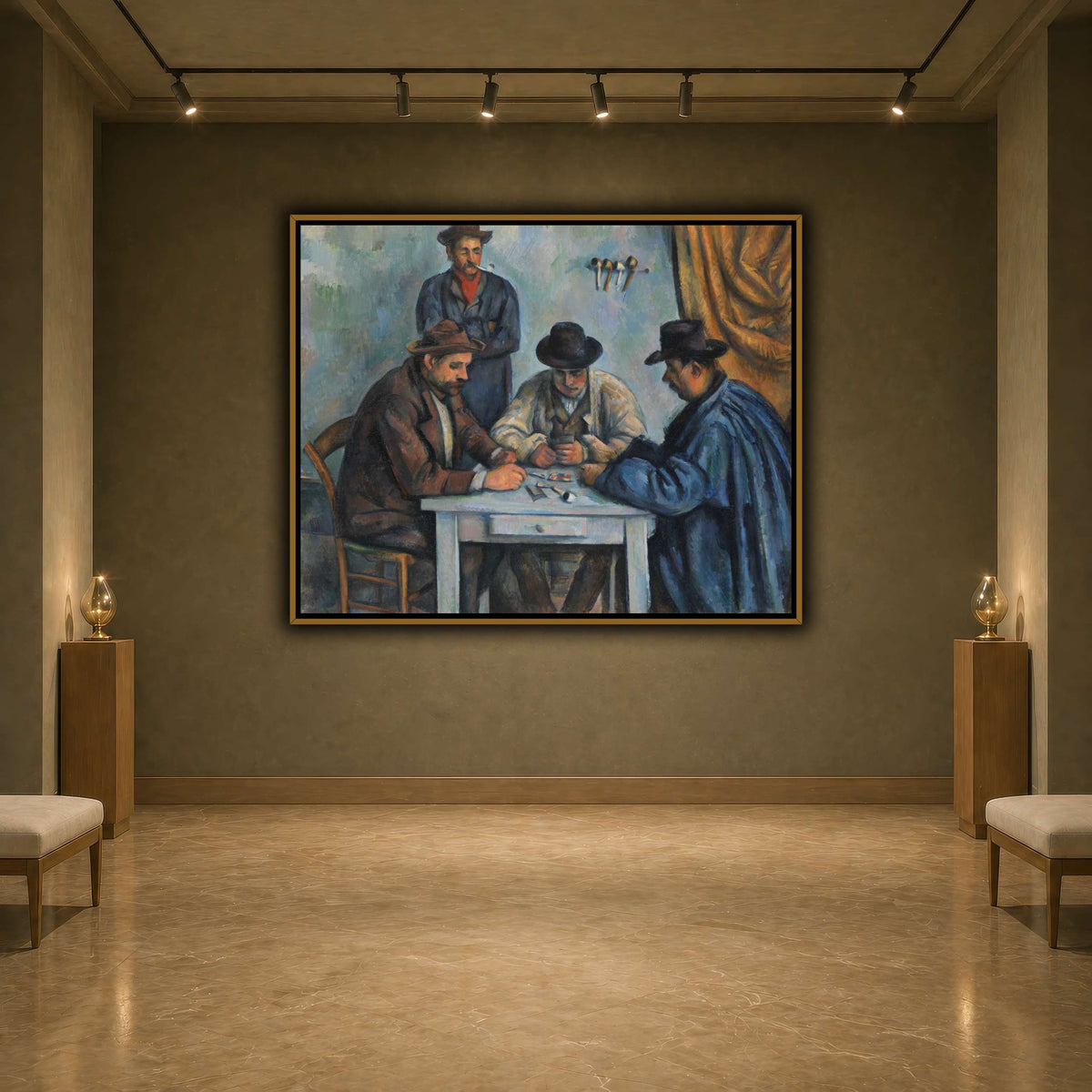 card players _Paul_Cezanne earth-agallery