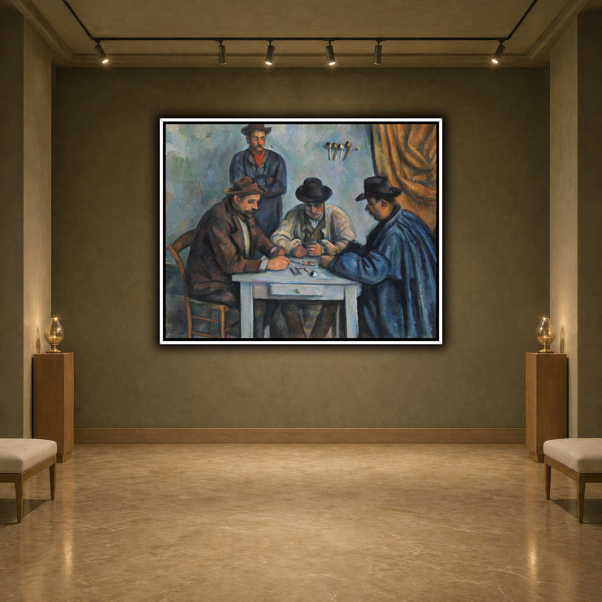 card players _Paul_Cezanne earth-agallery