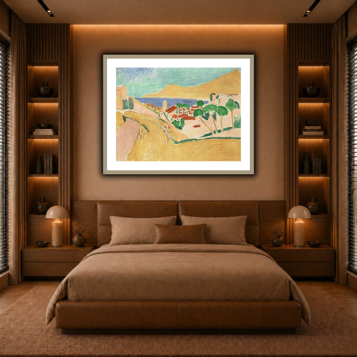 collioure_Henri_Matisse warm-bedroom