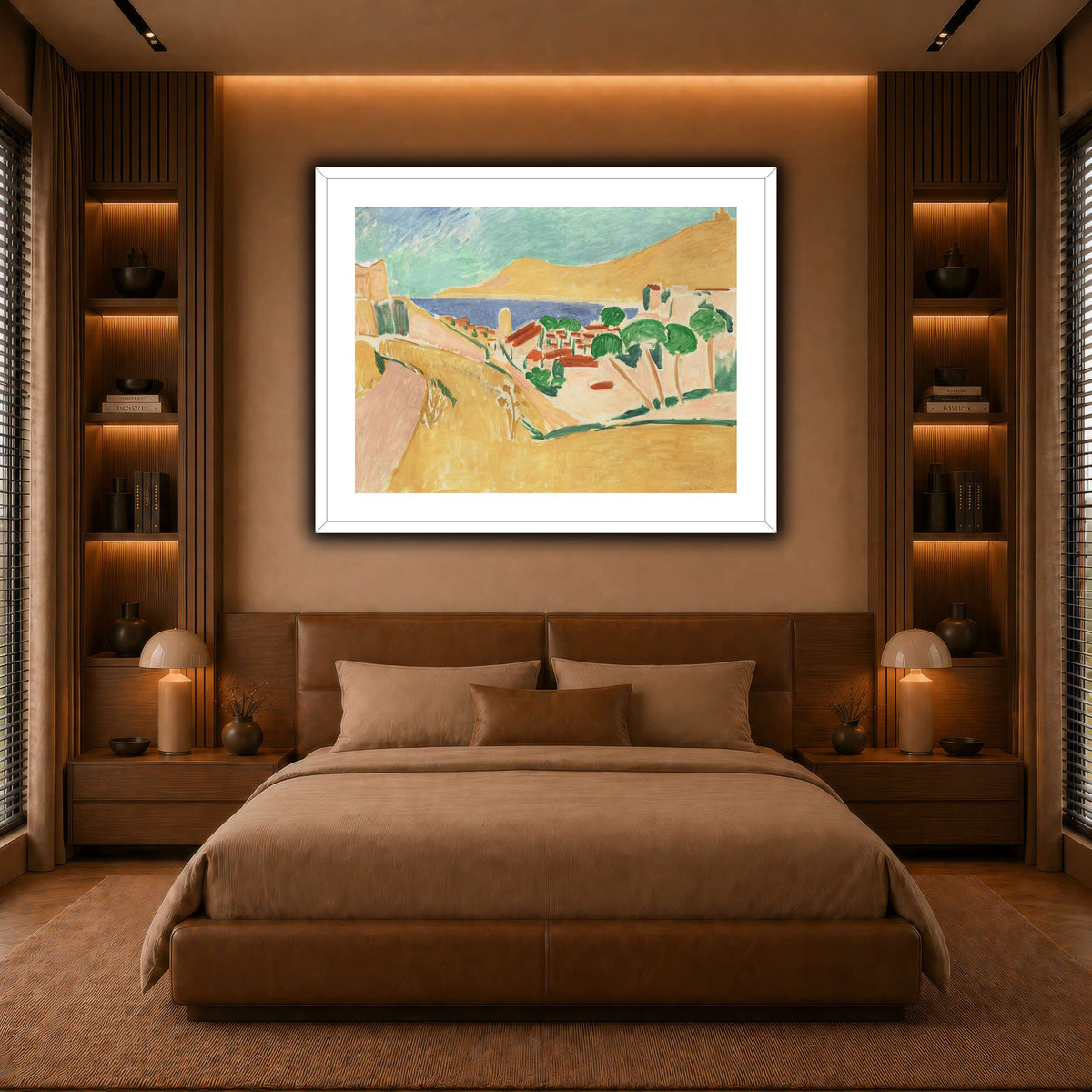 collioure_Henri_Matisse warm-bedroom