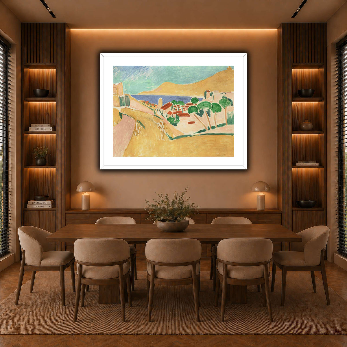 collioure_Henri_Matisse warm-dining room