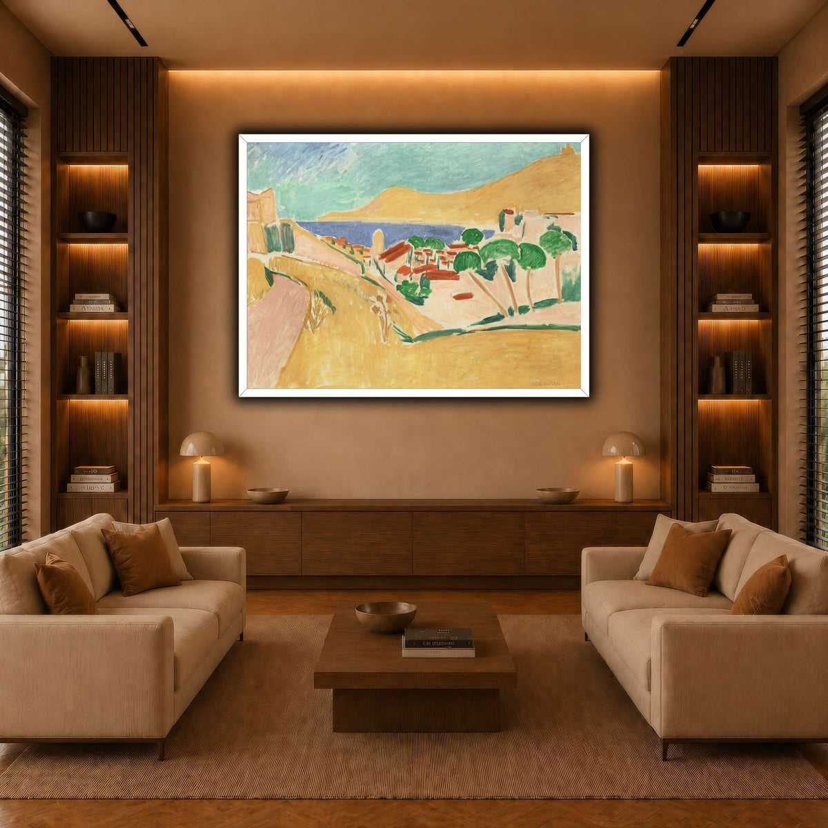 collioure_Henri_Matisse warm-living-room