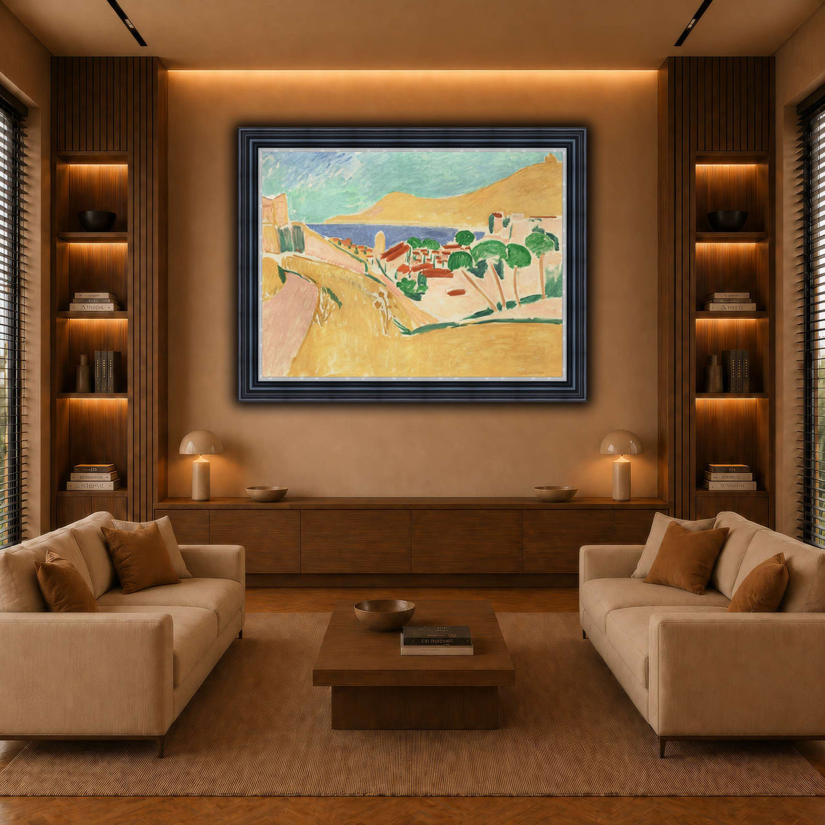 collioure_Henri_Matisse warm-living-room