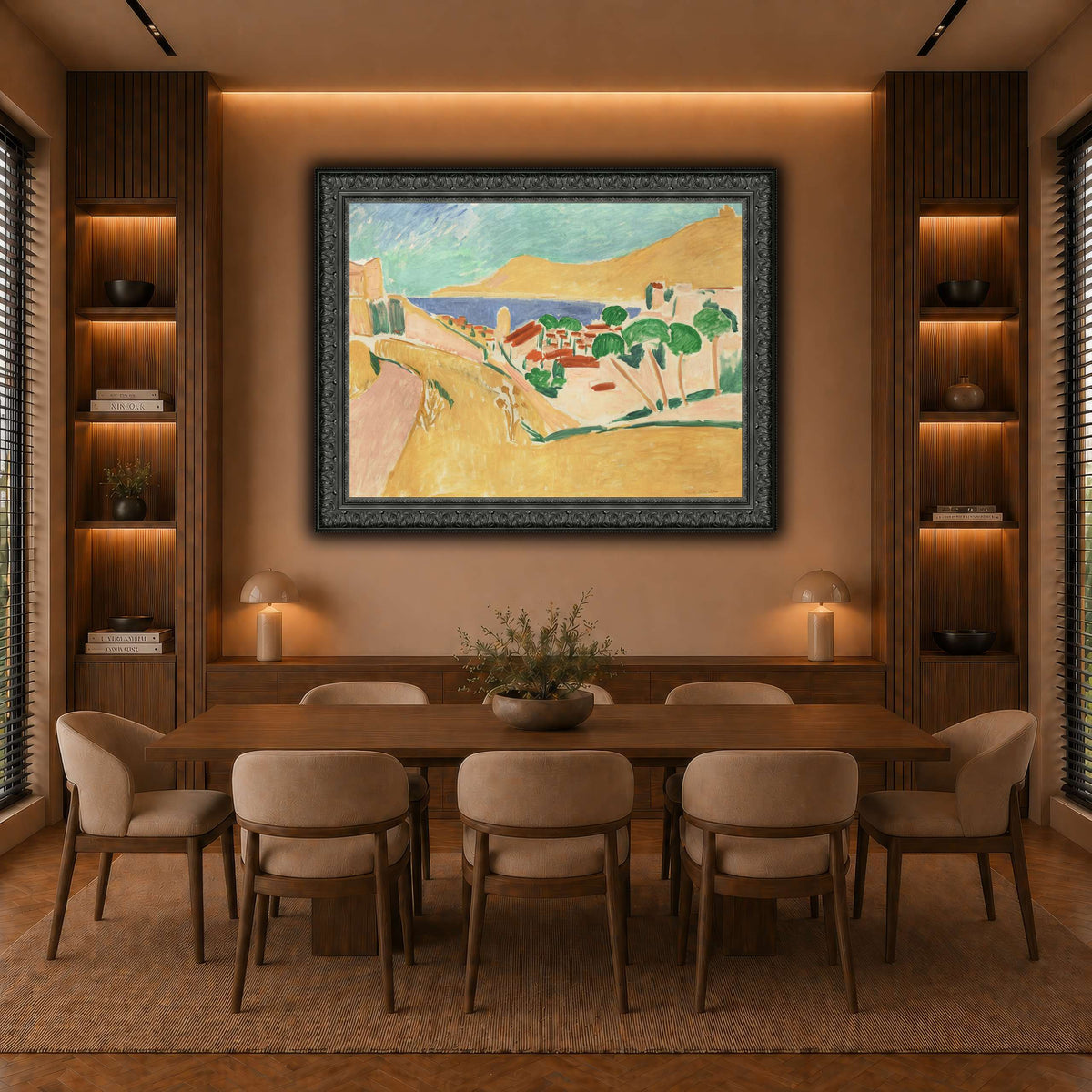 collioure_Henri_Matisse warm-dining room