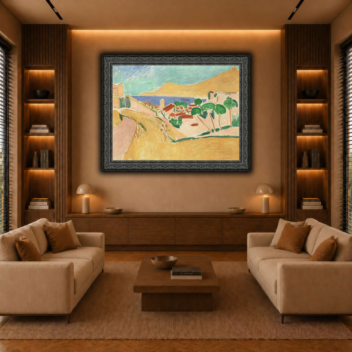 collioure_Henri_Matisse warm-living-room