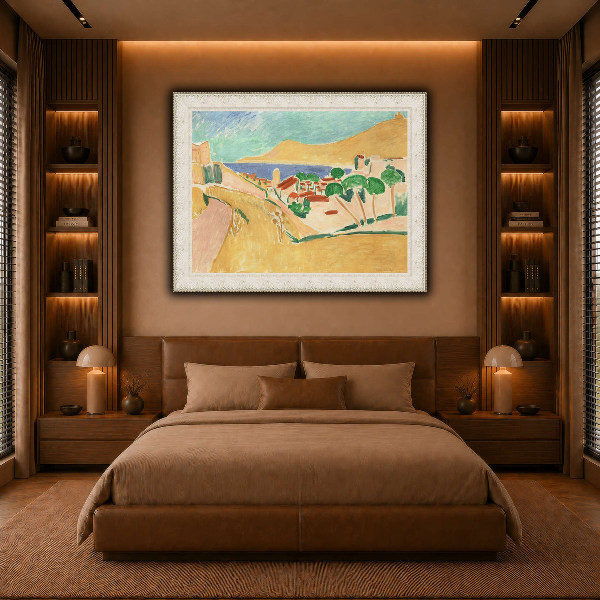 collioure_Henri_Matisse warm-bedroom