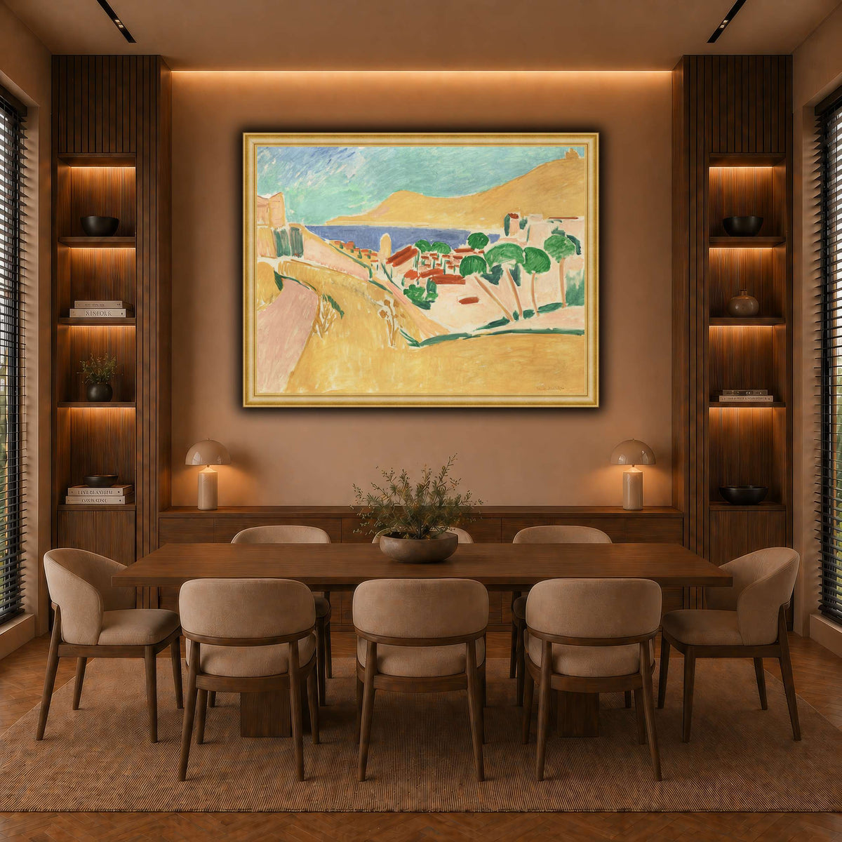 collioure_Henri_Matisse warm-dining room