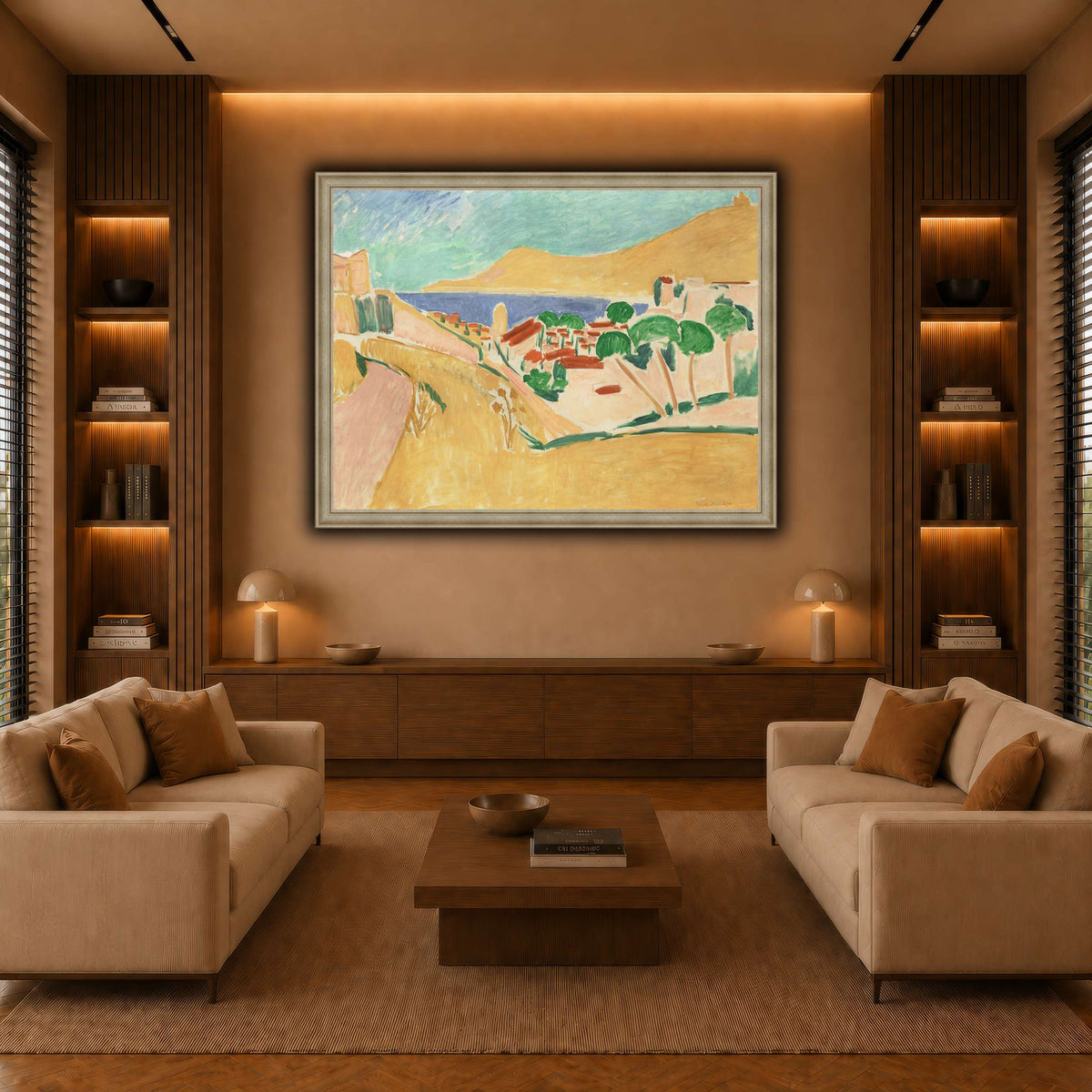 collioure_Henri_Matisse warm-living-room