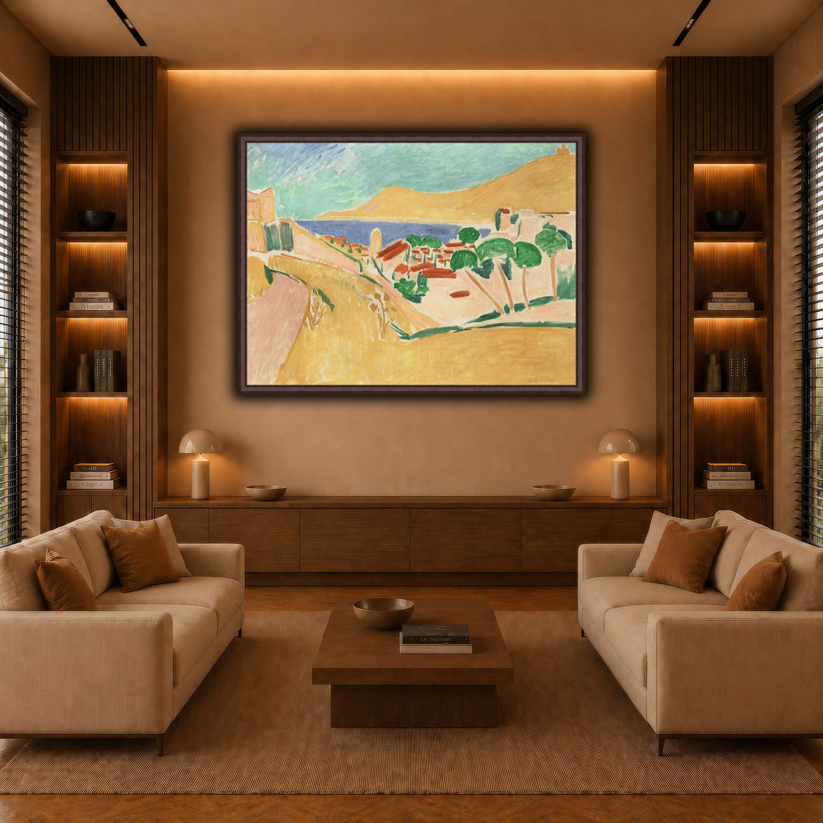 collioure_Henri_Matisse warm-living-room