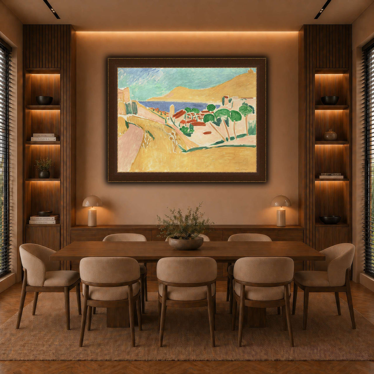 collioure_Henri_Matisse warm-dining room