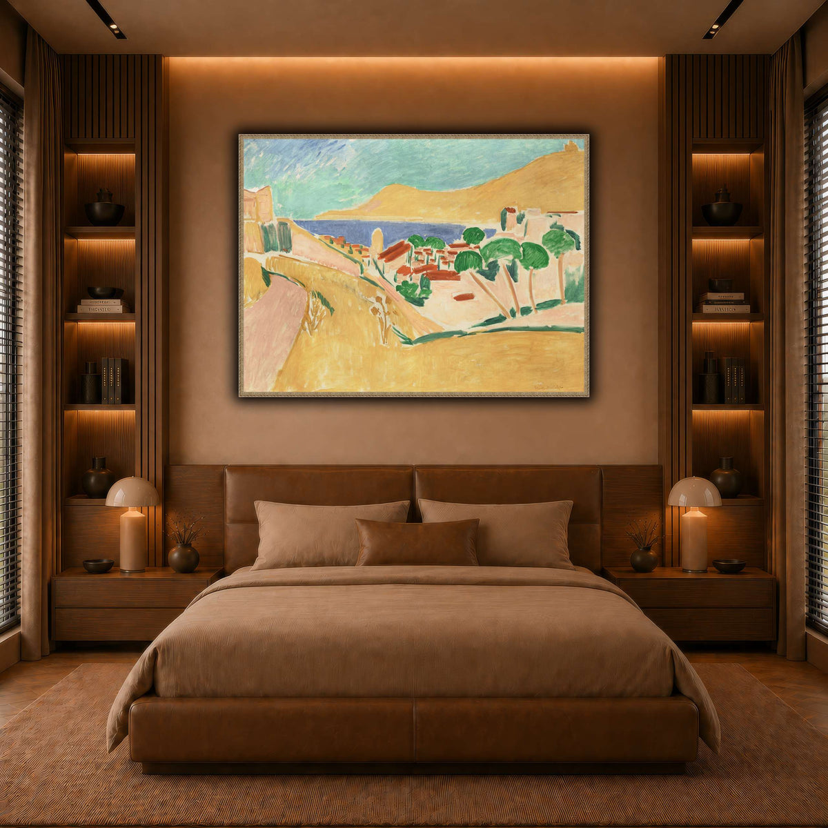 collioure_Henri_Matisse warm-bedroom
