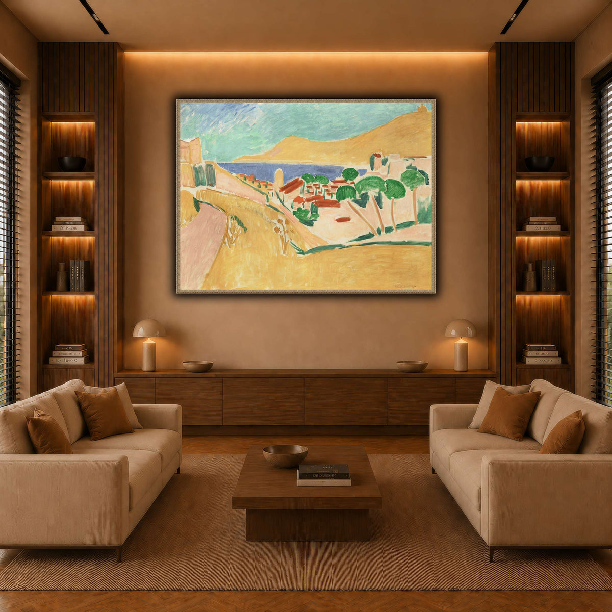 collioure_Henri_Matisse warm-living-room