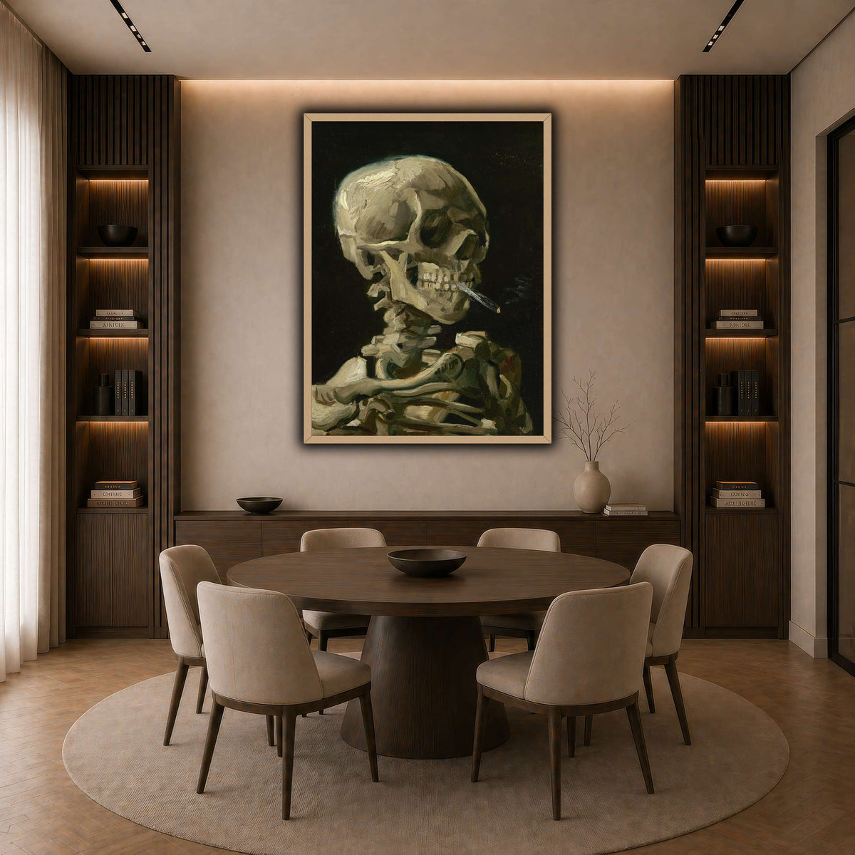 kelet_met_brandende_sigaret dark neutral-dining room