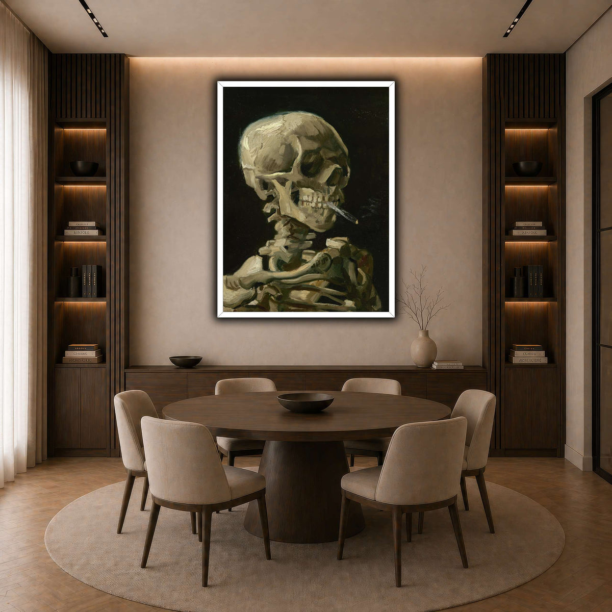 kelet_met_brandende_sigaret dark neutral-dining room