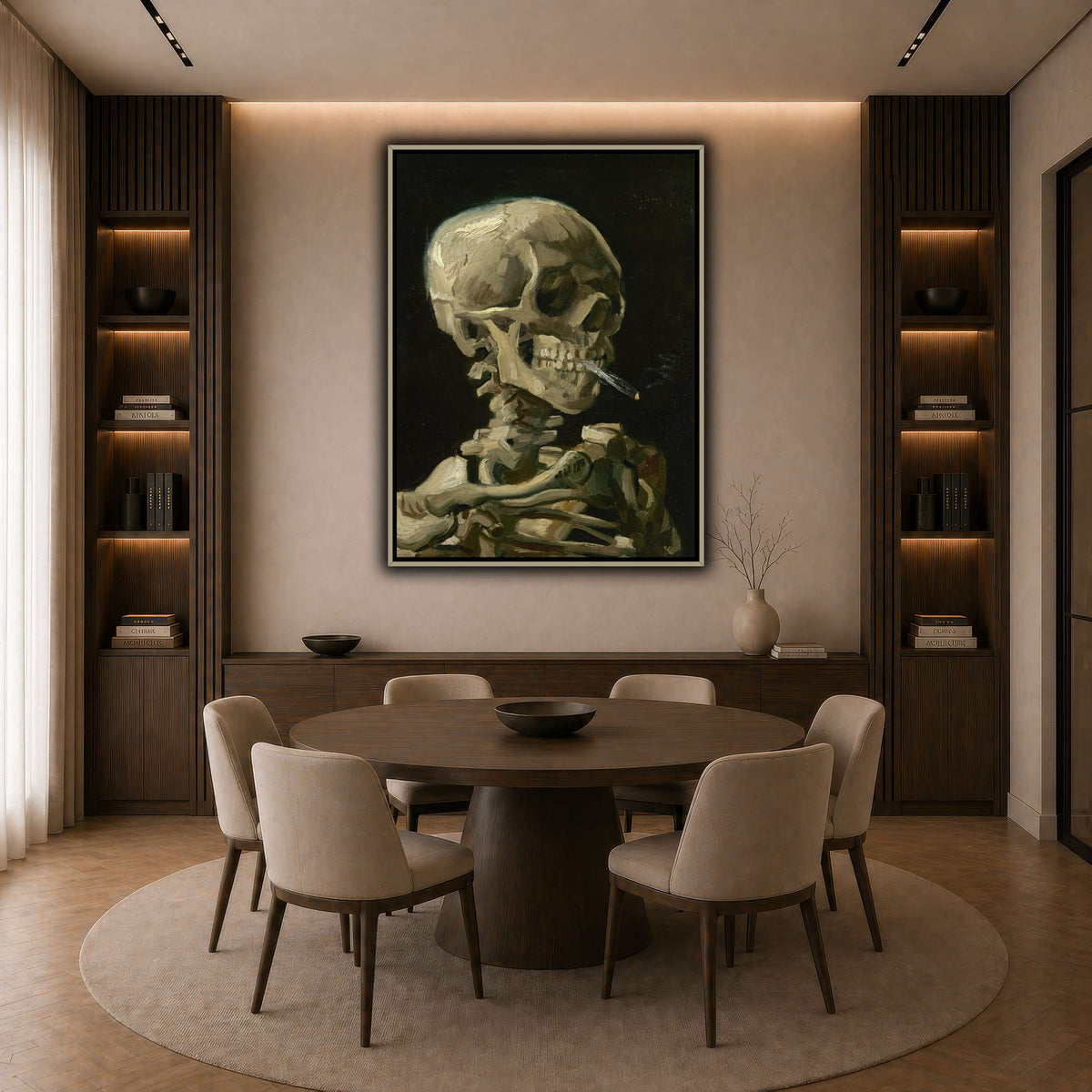 kelet_met_brandende_sigaret dark neutral-dining room