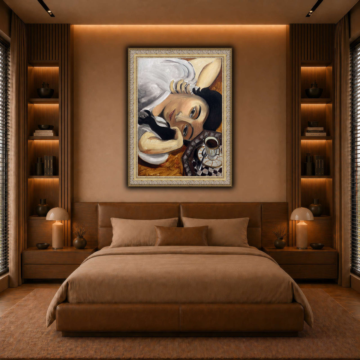 lorette_con_una_tazza_di_caffè_Henri_Matisse warm-bedroom