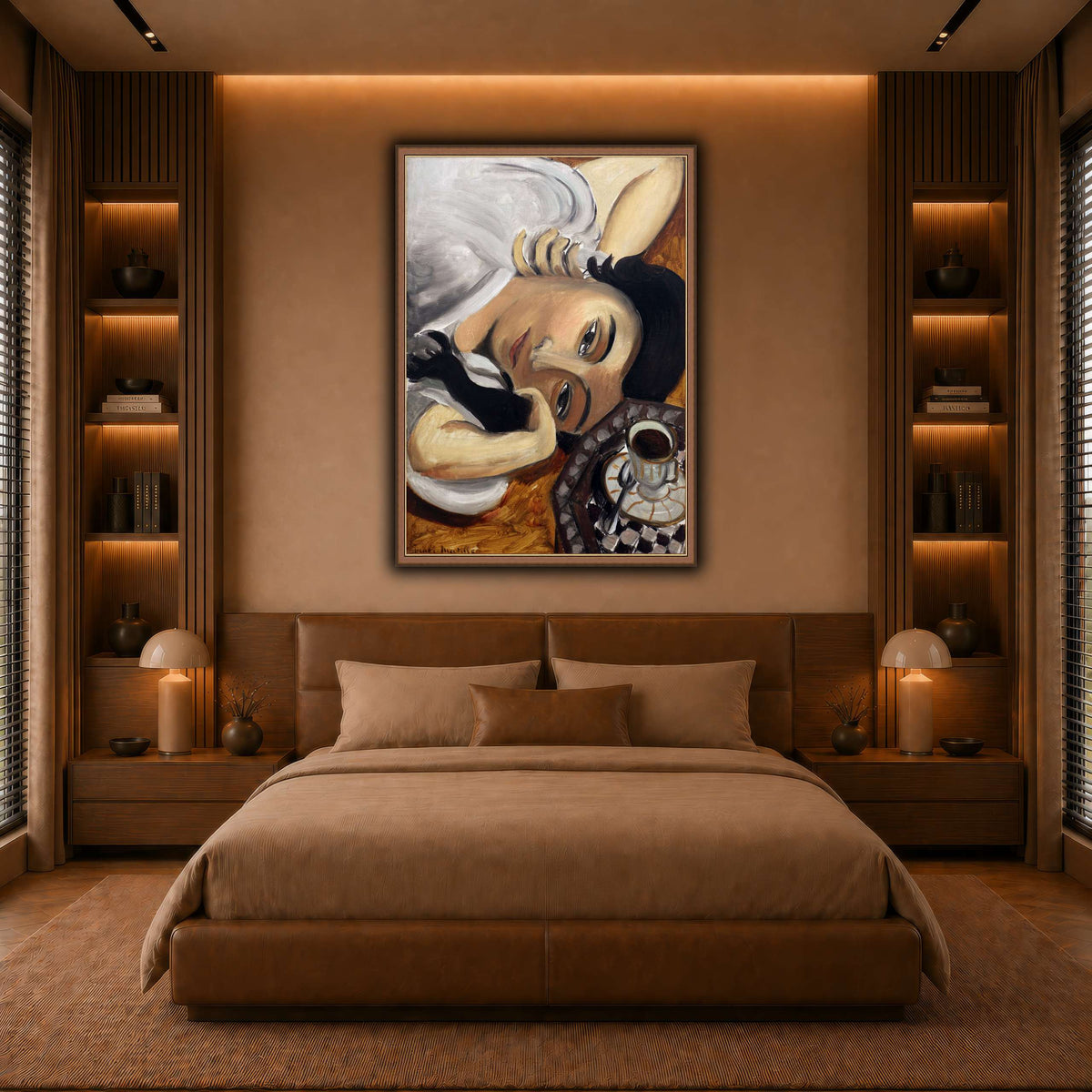 lorette_con_una_tazza_di_caffè_Henri_Matisse warm-bedroom