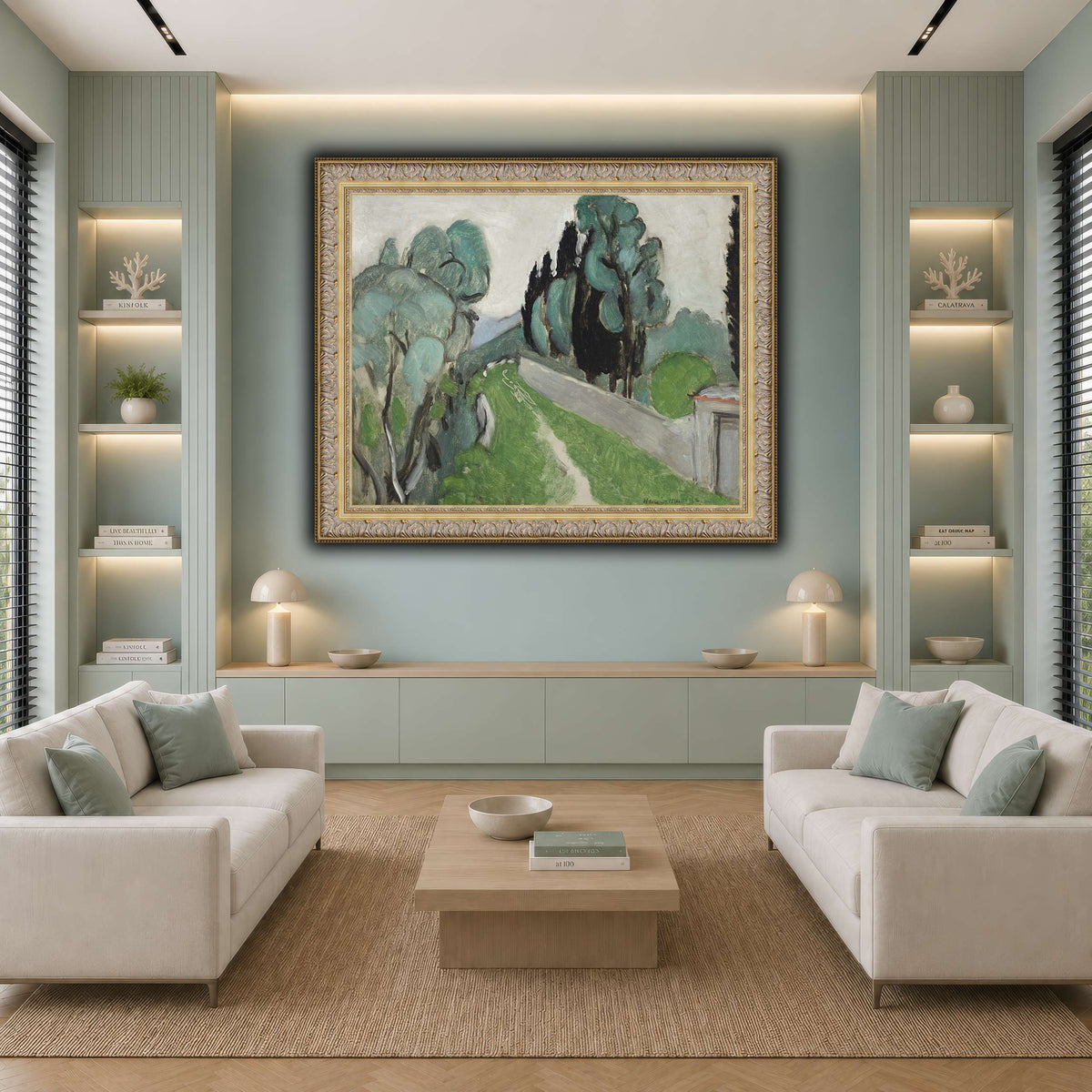 paysage_avec_Henri_Matisse cool-living room