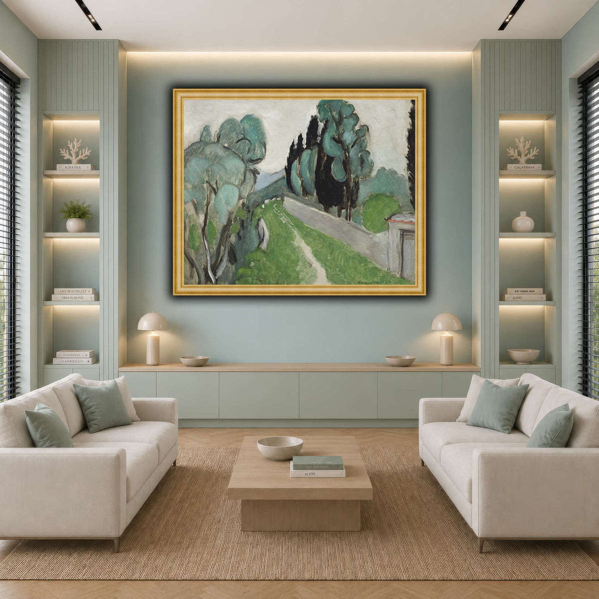 paysage_avec_Henri_Matisse cool-living room
