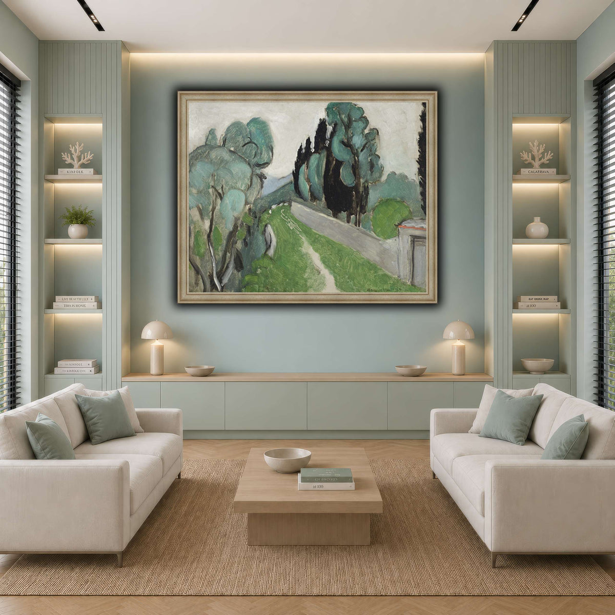paysage_avec_Henri_Matisse cool-living room