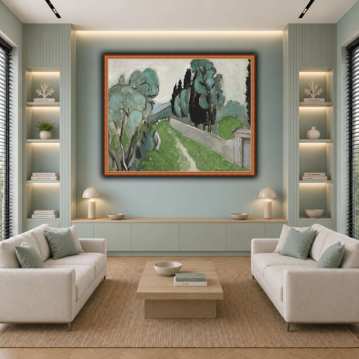 paysage_avec_Henri_Matisse cool-living room