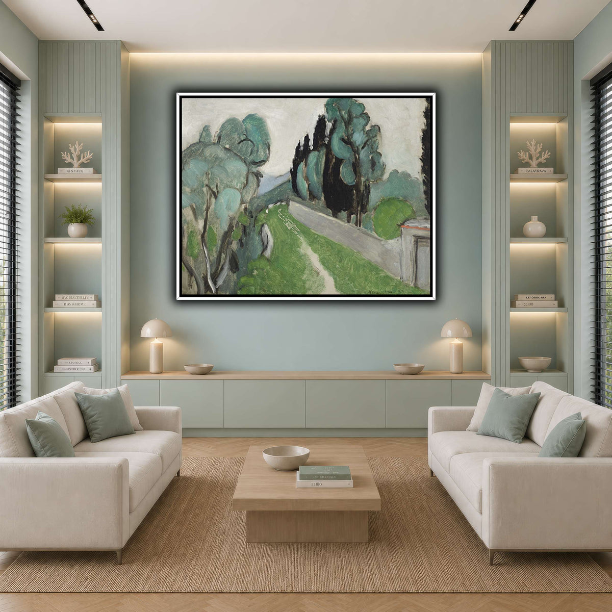 paysage_avec_Henri_Matisse cool-living room