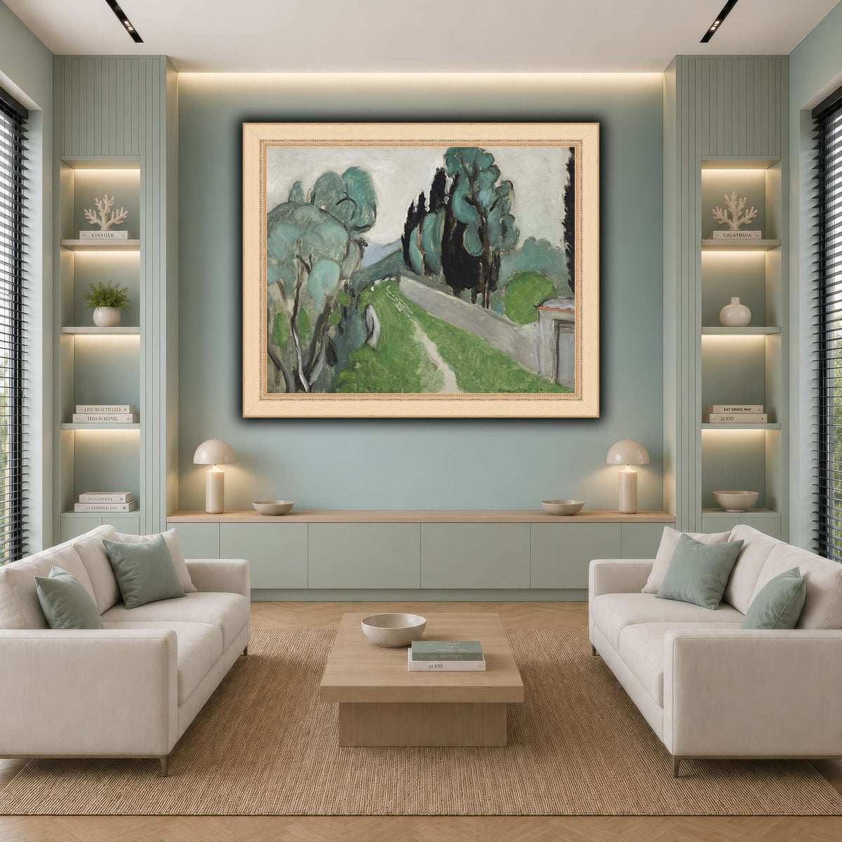 paysage_avec_Henri_Matisse cool-living room