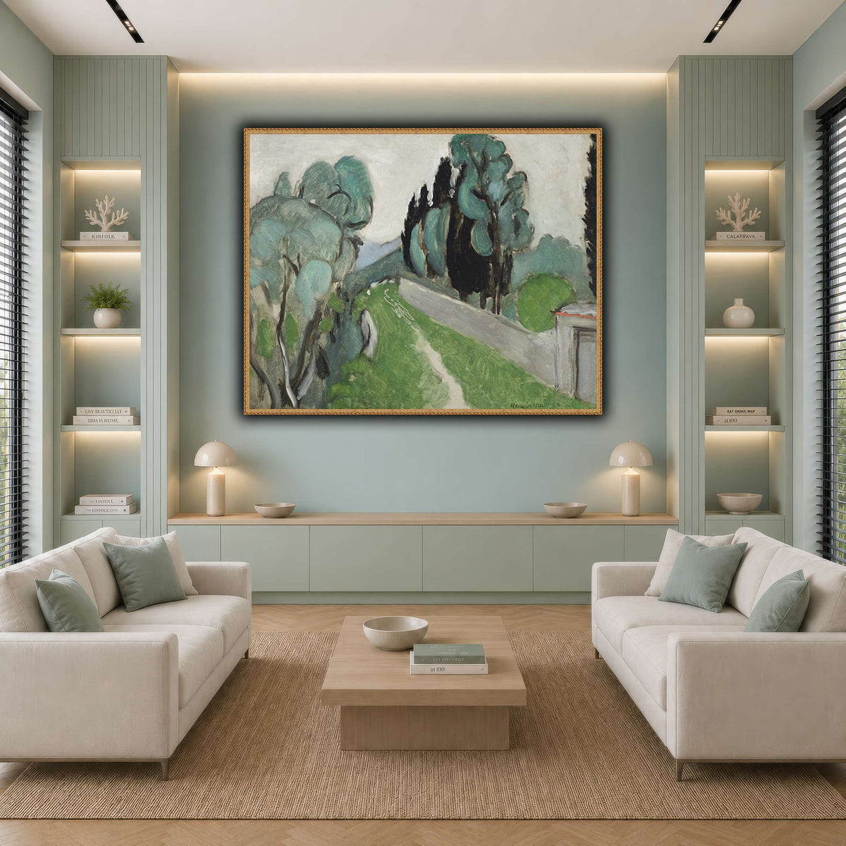 paysage_avec_Henri_Matisse cool-living room