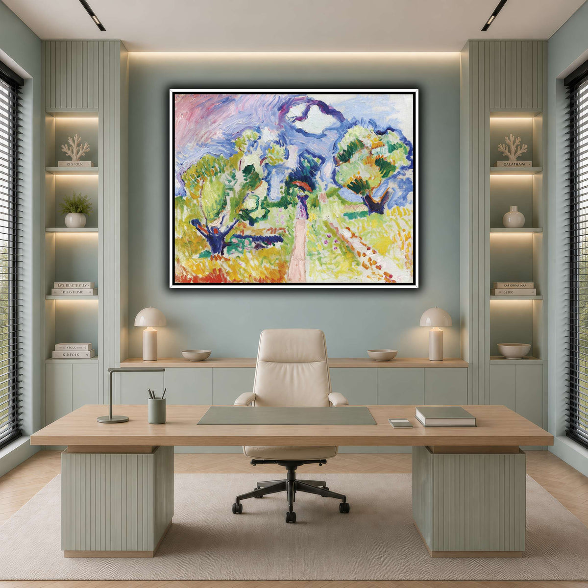promenade_des_oliviers_Henri_Matisse cool-office