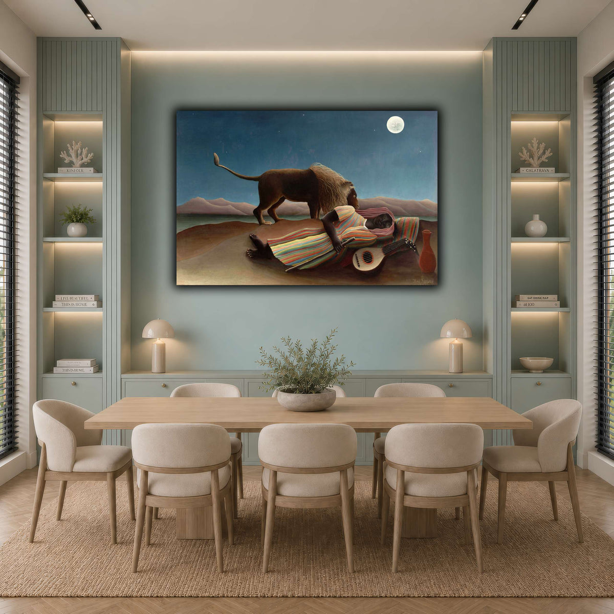 sleeping_gyspy_Henri_Rousseau cool-dining