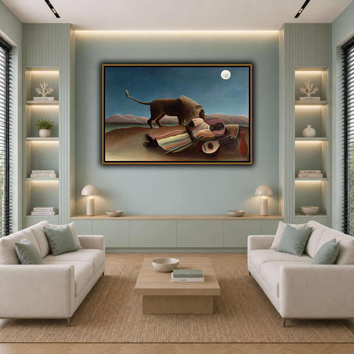 sleeping_gyspy_Henri_Rousseau cool-living room