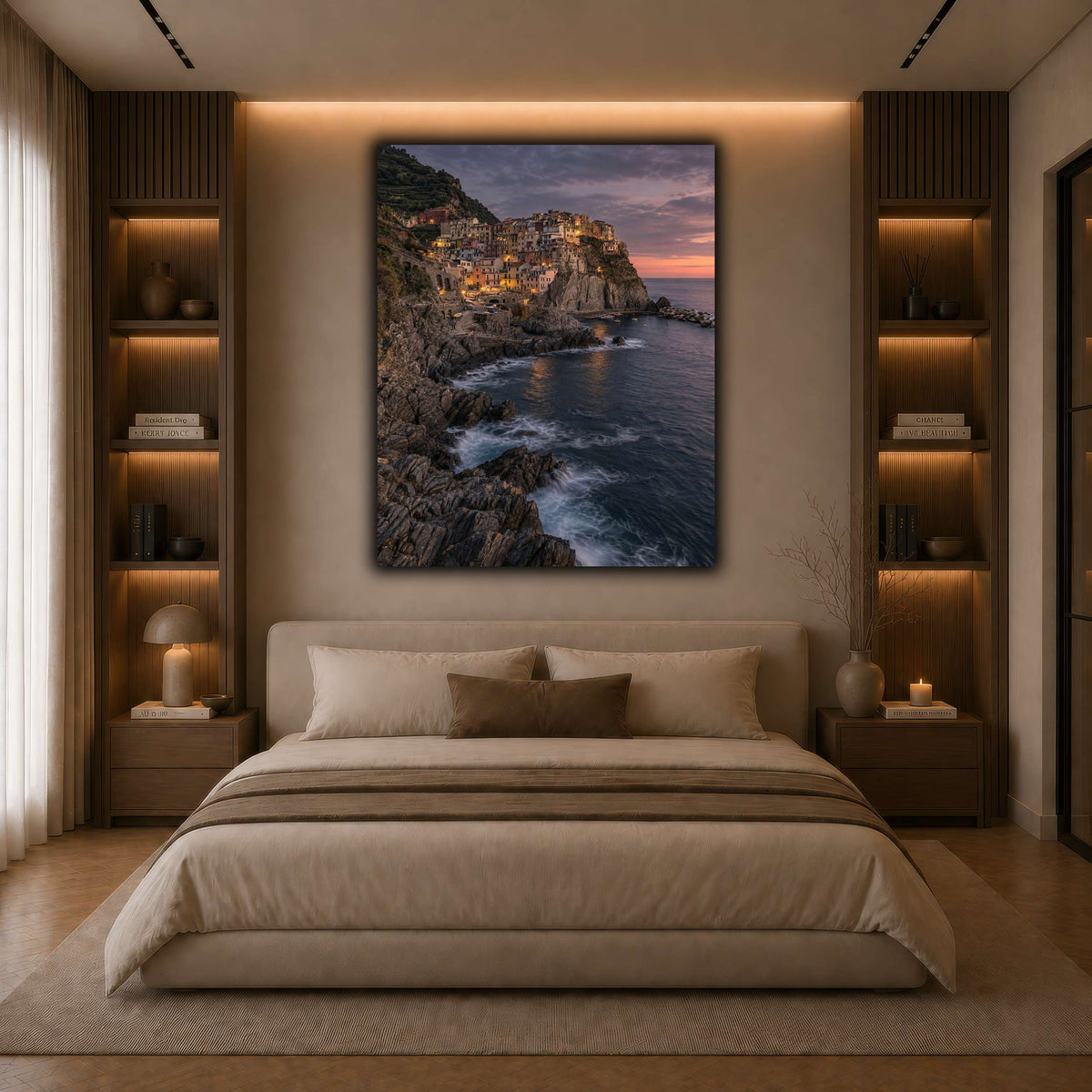 05_Manarola dark neutral-bedroom