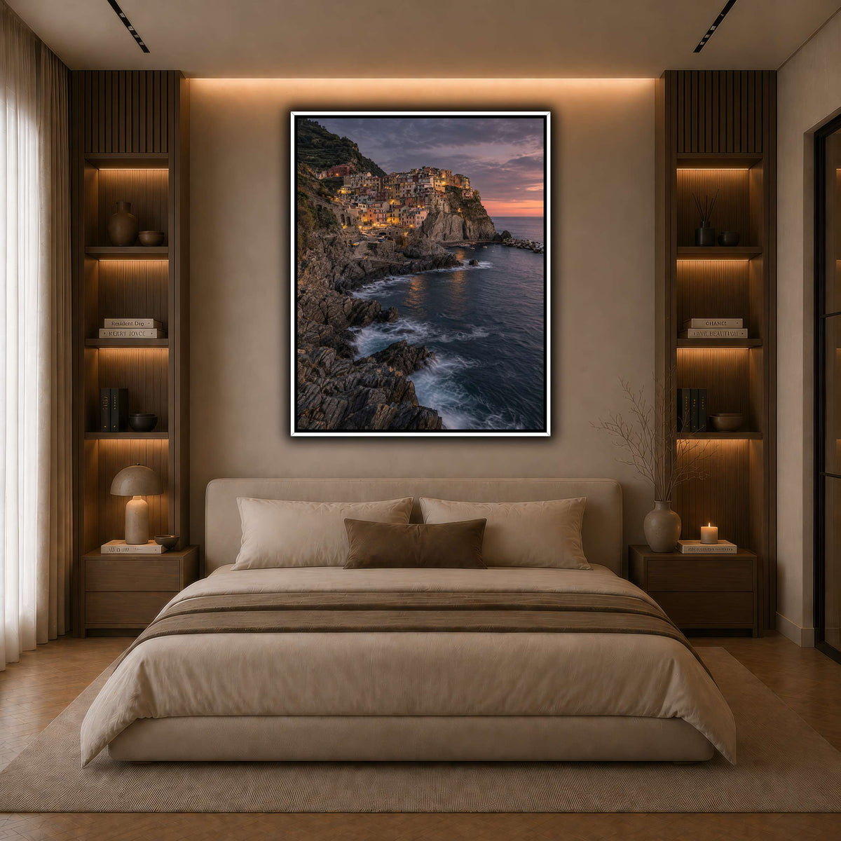 05_Manarola dark neutral-bedroom