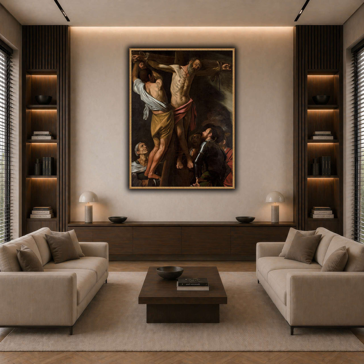 10 dark neutral-living room