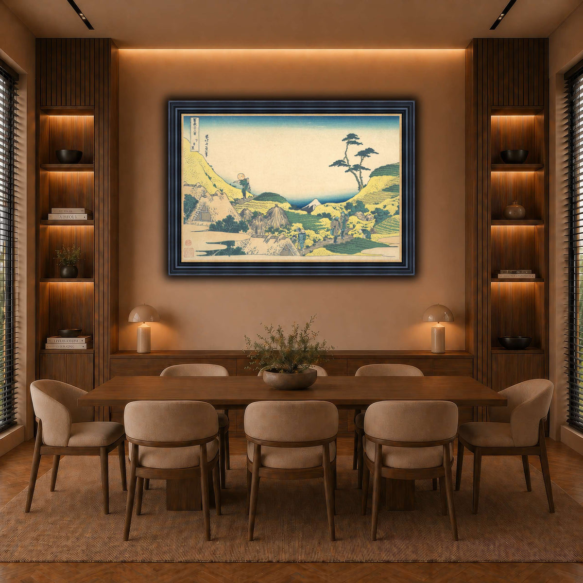 11_Katsushika Hokusai  warm-dining room