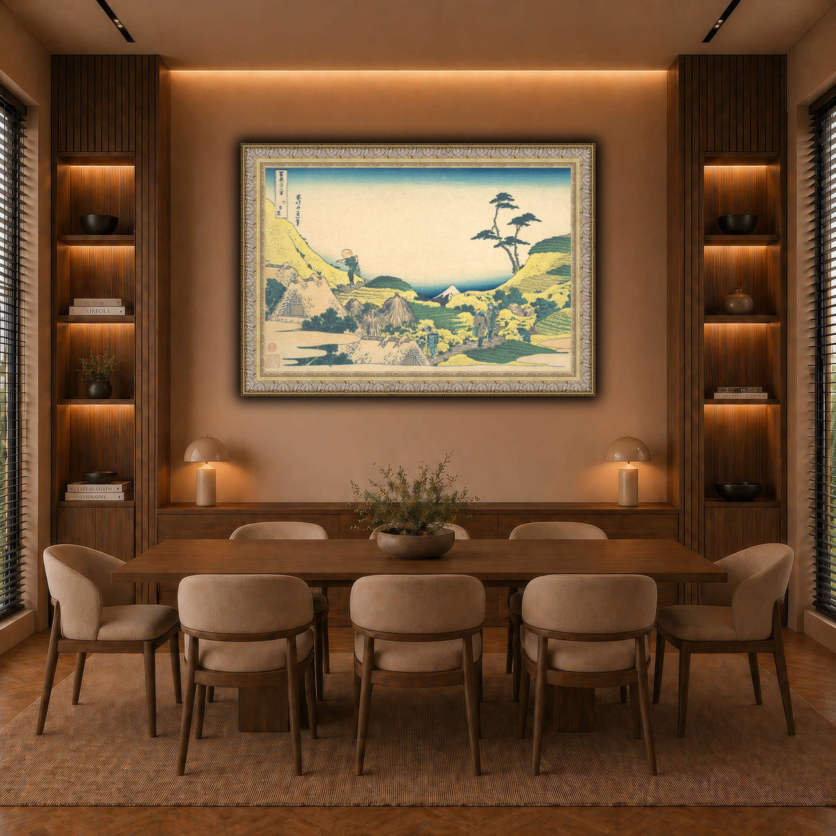 11_Katsushika Hokusai  warm-dining room