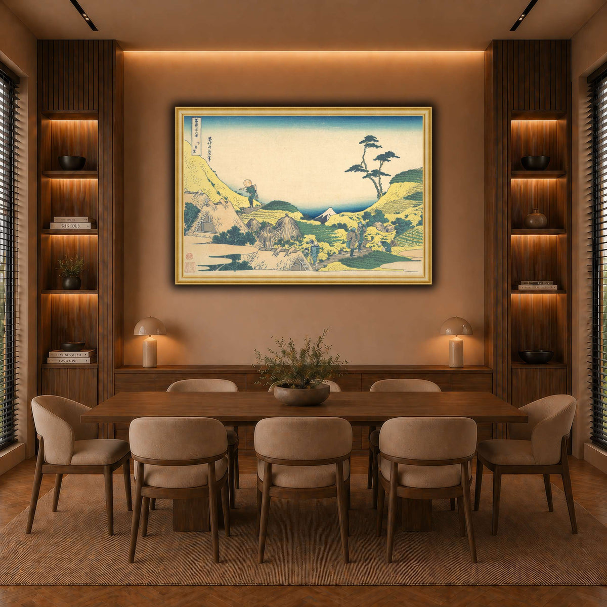 11_Katsushika Hokusai  warm-dining room