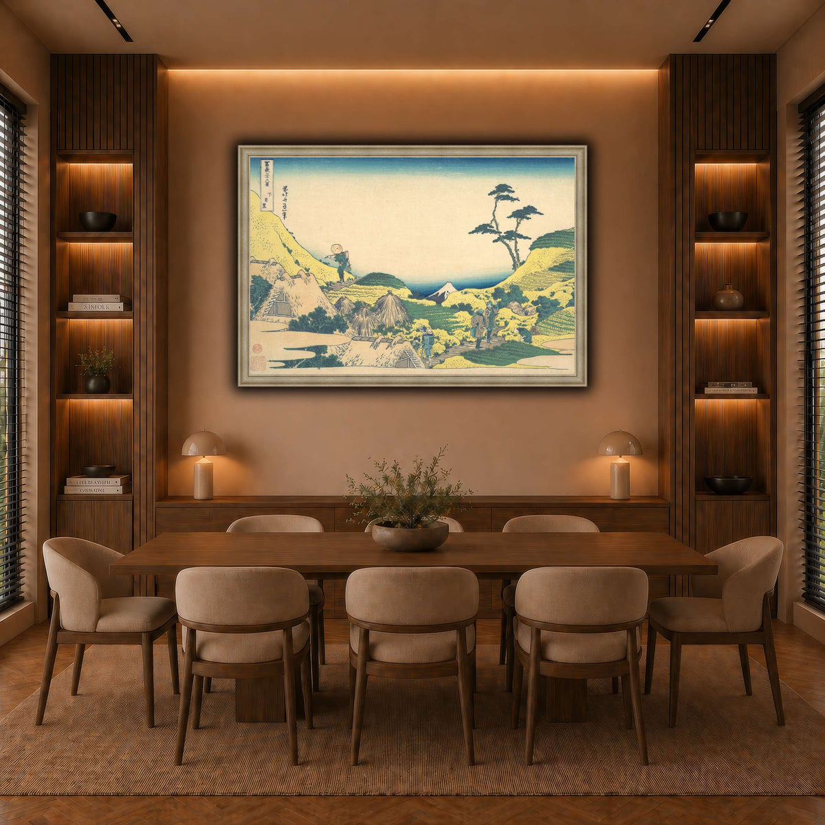 11_Katsushika Hokusai  warm-dining room