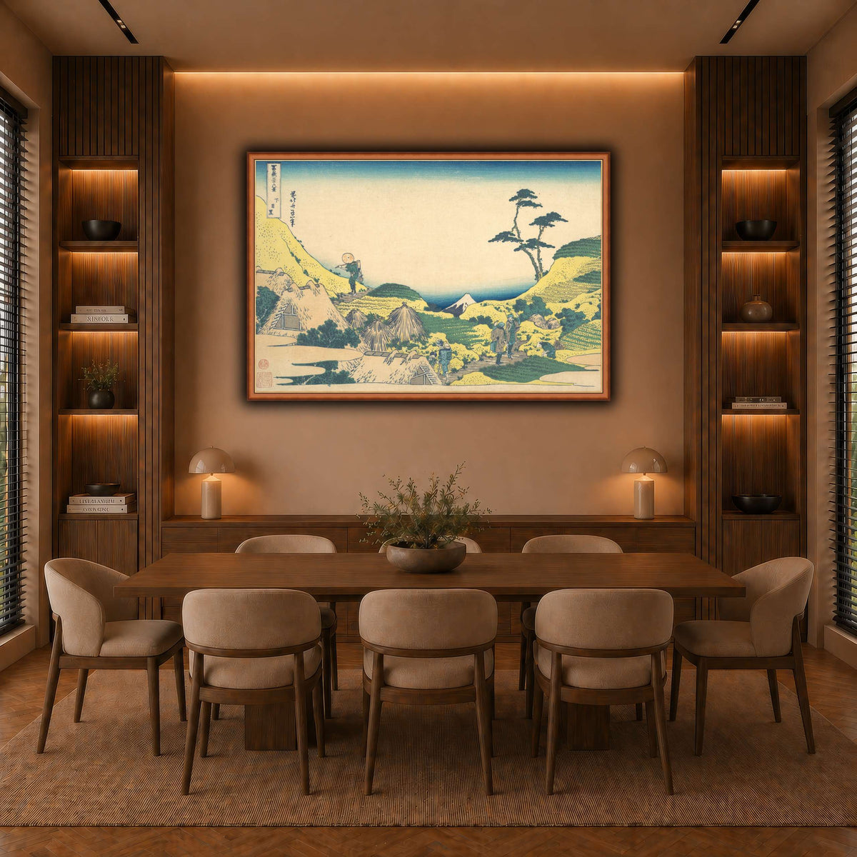 11_Katsushika Hokusai  warm-dining room