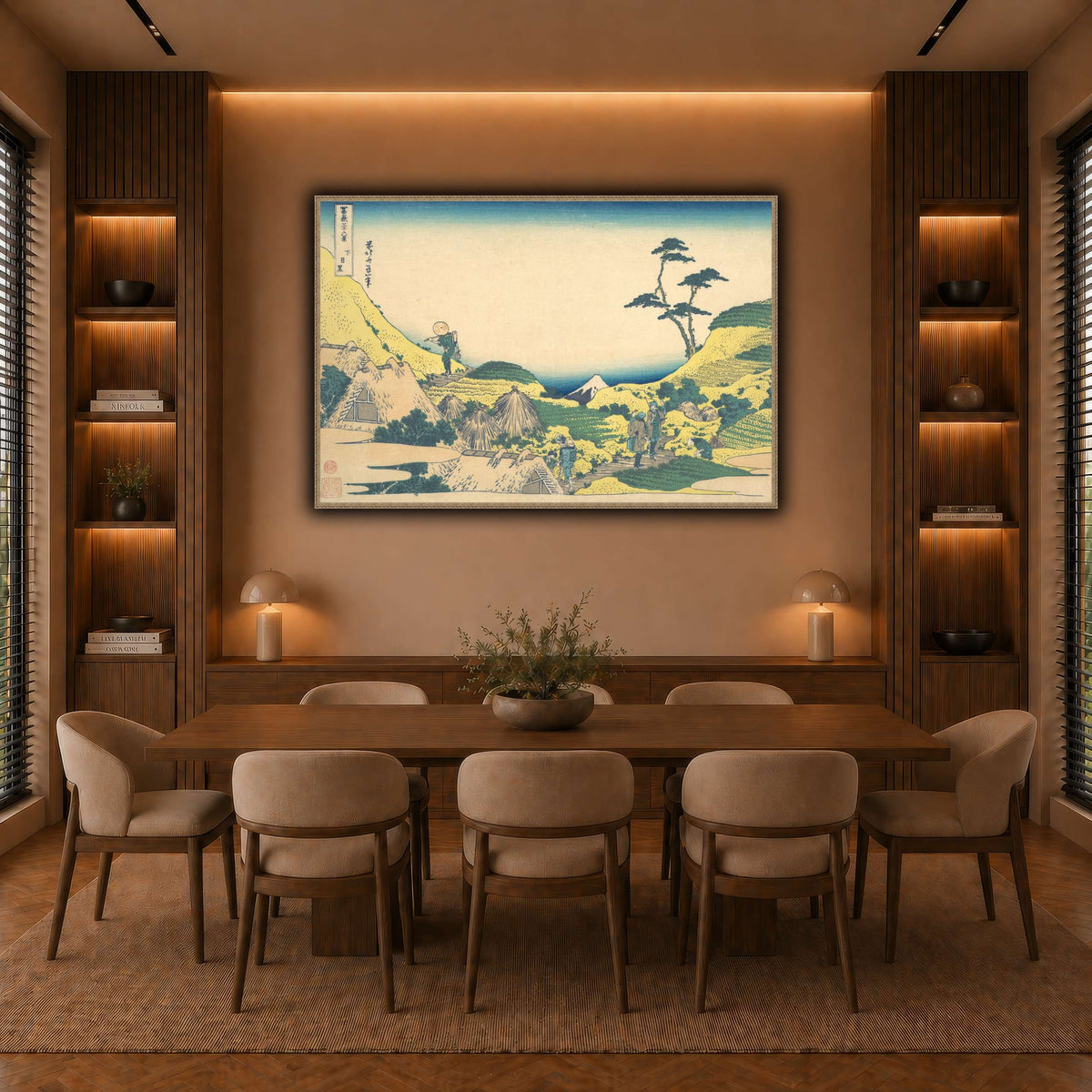 11_Katsushika Hokusai  warm-dining room