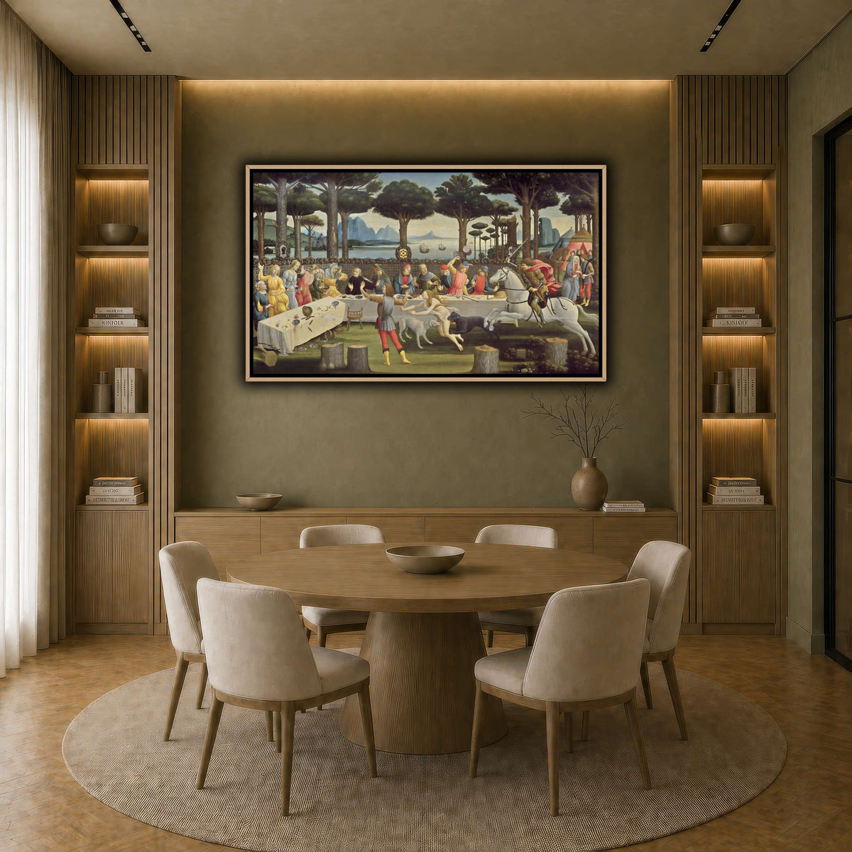 11 earth-dining room
